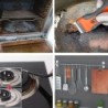 1 set lamă de îndepărtare a lipiciului cu 10 lame, cuțit telescopic de reglare, instrument de curățare pentru îndepărtarea etich