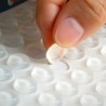 100 buc cauciuc siliconic moale anti-alunecare bare de protecție picioare tampoane amortizor tampon dulap bare de protecție sili