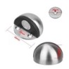 Opritor magnetic de ușă din cauciuc din oțel inoxidabil, autocolant anti-perforare, suporturi ascunse pentru uși, montat pe pode