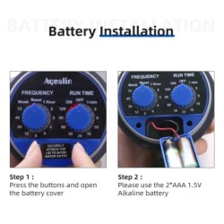 Temporizator de udare pentru grădină, supapă cu bilă/valvă solenoidală, controler de irigații, casă, grădină, supapă electronică