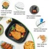 Suport metalic pătrat/rotund/dreptunghiular pentru friteuză cu aer, accesorii pentru friteuză cu aer, Cosori, Instant Vortex, Go