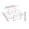 Suport metalic pătrat/rotund/dreptunghiular pentru friteuză cu aer, accesorii pentru friteuză cu aer, Cosori, Instant Vortex, Go