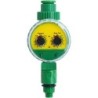 Furtun de udare automat electronic pentru grădină, verde, din plastic, în aer liber, cu temporizator de irigații, robinet, furtu