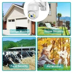 8MP 4K IP Camera 5MP Speed Dome Auto Tracking PTZ Camera Smart Home Outdoor Wireless WIFI Camera Monitor de supraveghere