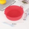 Accesorii pentru căptușeală de tigaie reutilizabilă pentru friteură cu aer Friteuză cu aer din silicon.