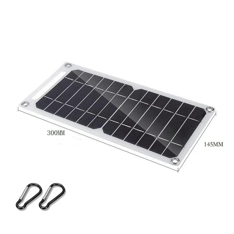 Panou solar 5V USB tip C încărcare Kit portabil flexibil Mini sistem ușor pentru telefoane auto camping drumeții bănci externe I Panou solar 5V USB tip C încărcare Kit portabil flexibil Mini sistem ușor pentru telefoane auto camping drumeții bănci externe I