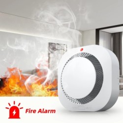 Detector de fum Gautone, sistem de securitate pentru casă, alarmă de fum independentă, protecție împotriva incendiilor, afumătoa