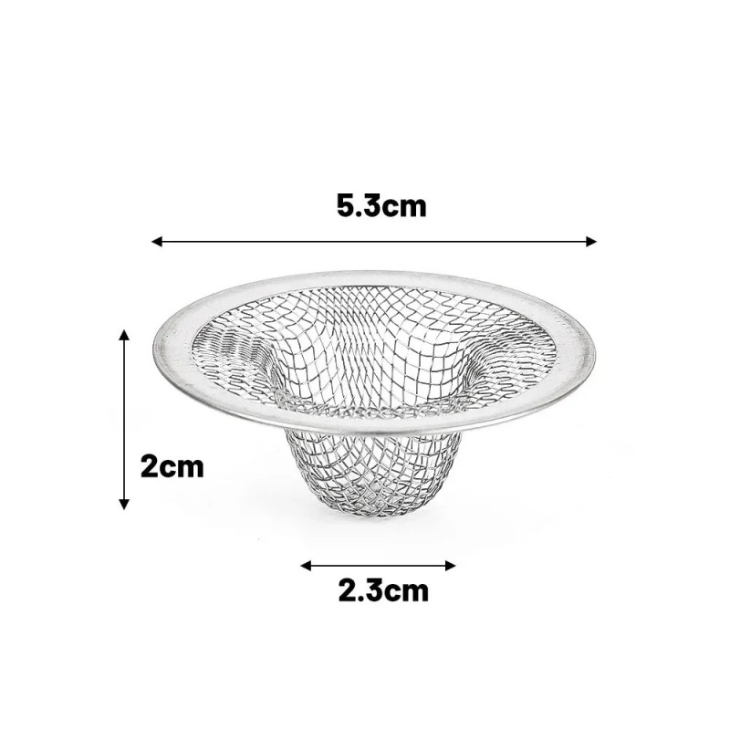 Filtru de chiuvetă din oțel inoxidabil, sita de chiuvetă, filtru de chiuvetă pentru baie, sita de scurgere, filtru de canalizare