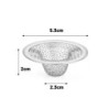 Filtru de chiuvetă din oțel inoxidabil, sita de chiuvetă, filtru de chiuvetă pentru baie, sita de scurgere, filtru de canalizare