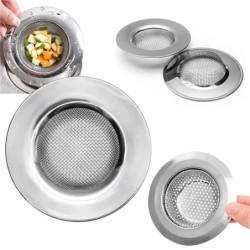 Filtru de chiuvetă din oțel inoxidabil, sita de chiuvetă, filtru de chiuvetă pentru baie, sita de scurgere, filtru de canalizare