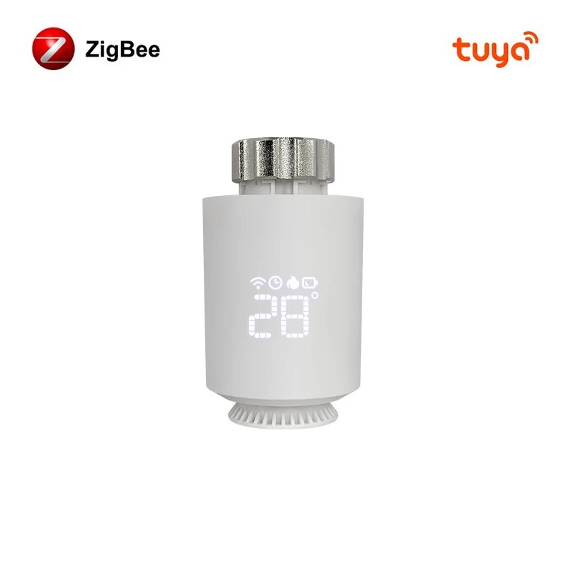 AVATTO Tuya ZigBee3.0 termostat radiator actuator Smart TRV controler termostatic valvă funcționează cu Alexa Google Home Alice AVATTO Tuya ZigBee3.0 termostat radiator actuator Smart TRV controler termostatic valvă funcționează cu Alexa Google Home Alice