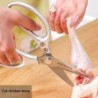 Foarfece de bucătărie profesionale de 8,5 inci cu o varietate de materiale pentru mâner din care puteți alege, foarfece alimenta