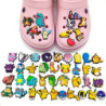 10/20/27/57 buc anime Pokemon Pikachu adidași cataramă Kawaii Charizard Squirtle gaură papuci accesorii decorare cataramă cadour
