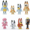 8 buc/set Bluey Bingo anime figurine jucărie figurine articulații mobile acțiune figura model păpuși copii ziua de naștere decor