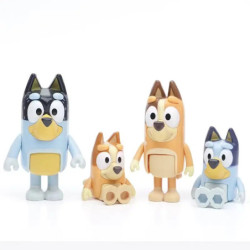 8 buc/set Bluey Bingo anime figurine jucărie figurine articulații mobile acțiune figura model păpuși copii ziua de naștere decor