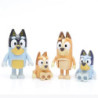 8 buc/set Bluey Bingo anime figurine jucărie figurine articulații mobile acțiune figura model păpuși copii ziua de naștere decor