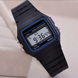 Ceas de bărbați Ceasuri digitale LED de modă Ceasuri de mână sport militare Ceasuri de mână vintage din silicon Ceas electronic 