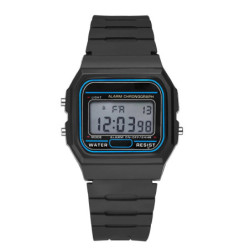 Ceas de bărbați Ceasuri digitale LED de modă Ceasuri de mână sport militare Ceasuri de mână vintage din silicon Ceas electronic 