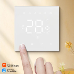 AVATTO Tuya WiFi Smart Termostat Sistem de încălzire prin pardoseală pentru boiler pe gaz Încălzire electrică Funcționează cu Al