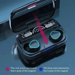 M10 căști fără fir Bluetooth căști impermeabile sport căști pentru Huawei Iphone OPPO Xiaomi TWS muzică căști