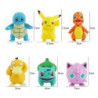 Pokemon Anime Acțiune Figurine Pikachu Jucării Model Charmander Psyduck Squirtle Jigglypuff Bulbasaur Kawaii Colecționează Păpuș