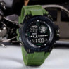 Ceas electronic de lux de top pentru bărbat, sport în aer liber, cronometru, calendar impermeabil, ceas digital 24355