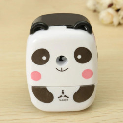 Desene animate Panda Tiger ascuțitoare de creioane cu manivelă portabilă pentru copii școală rechizite drăguț animal ascuțitoare