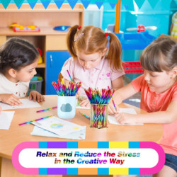 8/16 buc creioane curcubeu 4 culori în 1, creioane curcubeu, creioane colorate din lemn, creioane multicolore pentru copii, rech