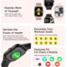 Ceas inteligent LEMFO LT10 2024 Android Cadou Apel Bluetooth Ceas inteligent 2024 cadran tactil Muzică Tracker fitness Ceasuri s