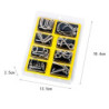 8 buc/set Metal Montessori Puzzle sârmă IQ minte creier Teaser Puzzle-uri adulți joc interactiv reliever jucării educative