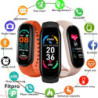 M6 ceas inteligent bărbați femei fitness brățară inteligentă sport bandă ritmului cardiac tensiunii arteriale monitor impermeabi
