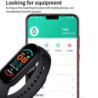 M6 ceas inteligent bărbați femei fitness brățară inteligentă sport bandă ritmului cardiac tensiunii arteriale monitor impermeabi