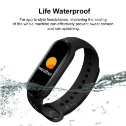 M6 ceas inteligent bărbați femei fitness brățară inteligentă sport bandă ritmului cardiac tensiunii arteriale monitor impermeabi