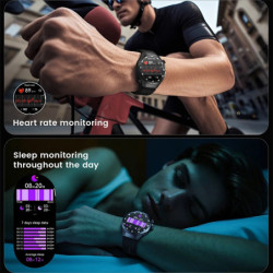 2025Nou pentru Android și iOS Smart Watch bărbați ecran AMOLED GPS traiectorie mișcare ritm cardiac Bluetooth apeluri SmartWatch
