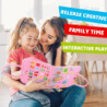 Tablă de învățare Montessori pentru copii mici, jucării senzoriale pentru autism, activități educaționale, abilități motorii pen