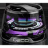 Difuzor Bluetooth magnetic pentru exterior, difuzor stereo portabil fără fir, mini difuzor stereo de călătorie, cu lumină colora