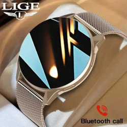 LIGE ceas inteligent nou 2025 încărcare wireless ceas inteligent Bluetooth apeluri ceasuri bărbați femei brățară fitness ceas pe