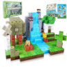 192PCS blocuri magnetice de construcție mină magnet lume set jucării STEM Montessori stivuire cuburi set de construcții cadou de