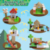 192PCS blocuri magnetice de construcție mină magnet lume set jucării STEM Montessori stivuire cuburi set de construcții cadou de