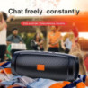 Difuzor Bluetooth USB TF, difuzor dual stereo în aer liber, redare FM voce difuzare subwoofer portabil wireless