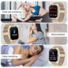 KESHUYOU 2025 Ceas inteligent 2,01 inch Afișaj HD Răspunde Efectuează apel Mesaj Previzualizare Moduri sport Cadran DIY Prognoza