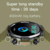 K56Pro Ceas inteligent pentru bărbați, monitor de ritm cardiac, Bluetooth, sport, 400mAh, standby prelungit, 1,39 inch, ecran HD