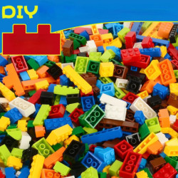 1000 de blocuri de construcție creative DIY set în vrac Blocuri de construcție clasice urbane Asamblate cadou de zi de naștere j
