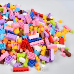 1000 de blocuri de construcție creative DIY set în vrac Blocuri de construcție clasice urbane Asamblate cadou de zi de naștere j