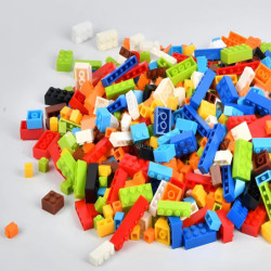 1000 de blocuri de construcție creative DIY set în vrac Blocuri de construcție clasice urbane Asamblate cadou de zi de naștere j