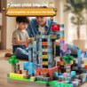 Blocuri de construcție magnetice, blocuri de construcție de jucării, set complet de jucării de asamblare DIY pentru copii, blocu