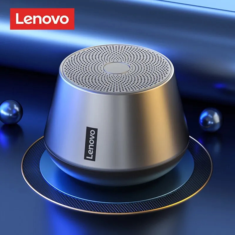 Difuzor portabil Bluetooth Lenovo K3 Pro 5.0, difuzor stereo surround wireless Bluetooth, player audio muzical