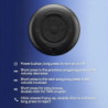 Difuzor portabil Bluetooth Lenovo K3 Pro 5.0, difuzor stereo surround wireless Bluetooth, player audio muzical