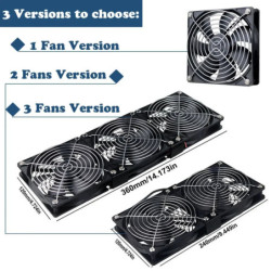 120 mm 3000 RPM ventilator de răcire cu controler 12 cm 12 V 220 V BTC șasiu mașină stație de lucru cabinet radiator server vent