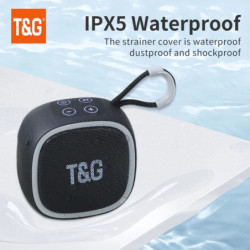 TG659 Mini difuzor Bluetooth wireless puternic TWS Bluetooth 5.3 cutie de sunet HIFI difuzor suport card TF radio